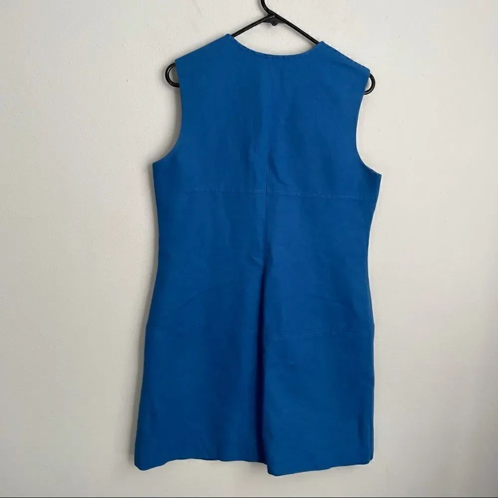 Revolve RAOUL Zip Front Sleeveless Shift Mini Dress - Picture 7 of 8